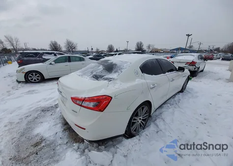 2014 Maserati Ghibli S Q4 z USA, uszkodzony, nr VIN ZAM57RTA2E1089139